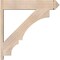 Ekena Millwork Balboa Arts & Crafts Smooth Outlooker, Douglas Fir, 7 1/2"W x 36"D x 36"H OUT08X36X36BOA03SDF - alternate 4